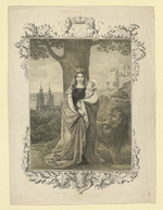 Sophia Herzogin von Brabant mit dem Kind von Brabant (Heinrich I. von Hessen)