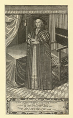 Christine Landgräfin von Hessen, verso: Georg I. Landgraf von Hessen-Darmstadt