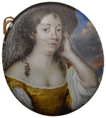 Miniaturporträt, vermutlich Prinzessin Maria Stuart