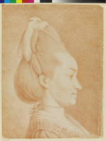 Porträt einer Dame im Profil