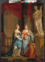 Landgräfin Philippine von Hessen-Kassel und Prinzessin Dorothea von Württemberg