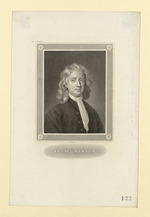 Isaac Newton, vermutlich aus: Meyers Conversations-Lexikon