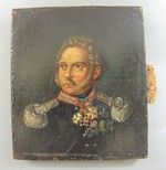 Miniaturporträt auf Holz