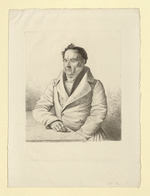 Gustav Hugo, Porträt im Halbprofil nach links (Stoll 33)