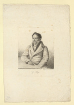 Gustav Hugo, Porträt im Halbprofil nach links (Stoll 33)