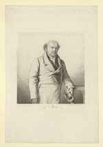 Gottlieb Jakob Planck, Porträt im Halbprofil nach rechts (Stoll 35)