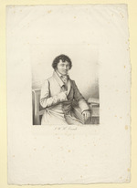 Johann Wilhelm Heinrich Conradi, Porträt im Viertelprofil nach rechts (Stoll 26)