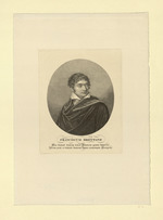 Franz Brentano, Porträt im Halbprofil nach rechts, Darstellung im Hochoval (Stoll 54)