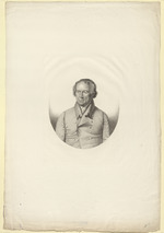 Johann Stieglitz, Brustbild in einem Oval, Porträt im Viertelprofil nach links (Stoll 77)