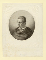 Balthasar Speth, Brustbild im Oval, Porträt im Dreiviertelprofil nach links (Stoll 69)