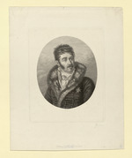 Anton Dominik Graf von Hegnenberg, Brustbild im Oval, Porträt im Viertelprofil nach rechts (Stoll 80)