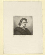 Friedrich Müller, Brustbild, Porträt im Viertelprofil nach rechts (Stoll 66)