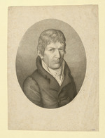 Carl Heinrich von Oertel von Güntersbühl, Brustbild im Oval, Porträt im Dreiviertelprofil nach rechts (Stoll 83)