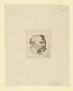 Kalmück, Porträt im Halbprofil nach rechts