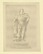Friedrich II. Landgraf von Hessen-Kassel, nach einem Denkmal