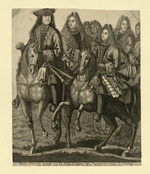 Friedrich I. von Hessen-Kassel, König von Schweden, zu Pferd