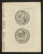 Vor- und Rückseite einer Münze mit dem Bildnis von Friedrich Christian König von Polen