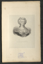 Marie Antoinette, aus: Histoire de la Révolution française von Adolphe Thiers