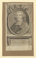Melchior de Polignac, Frontispiz zu: Sinold von Schütz, Philipp Balthasar, Die Europäische Fama..., Zeitschrift, 1702-1735, Leipzig, 225. Theil, 1719