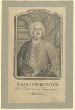 Johann Georg Estor, Professor der Marburger Universität