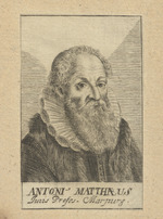 Antonius Matthäus, Professor der Marburger Universität