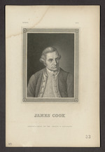 James Cook,  vermutlich aus: Meyers Conversations-Lexikon, aus Porträt-Gallerie gerühmter Fürsten, Staatsmänner, Feldherrn... in 220 Stahlstichen
