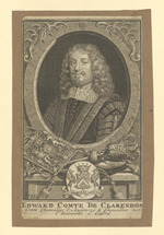 Edward Hyde Comte de Clarendon, aus: Edward, comte de Clarendon, Histoire de la rébellion, et des guerres civiles d